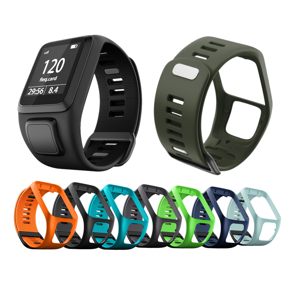 Runners Gear - Jednoczęściowy pasek TPU do TomTom Runner