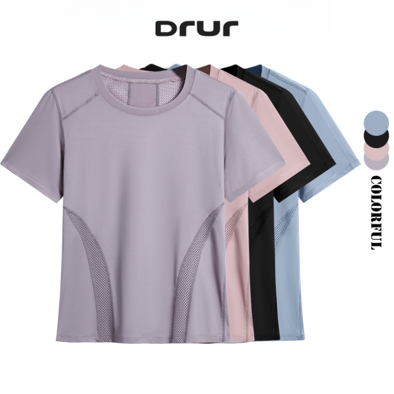 Running Gear Woman - DRUR Letnia Lekka Koszulka do Biegania