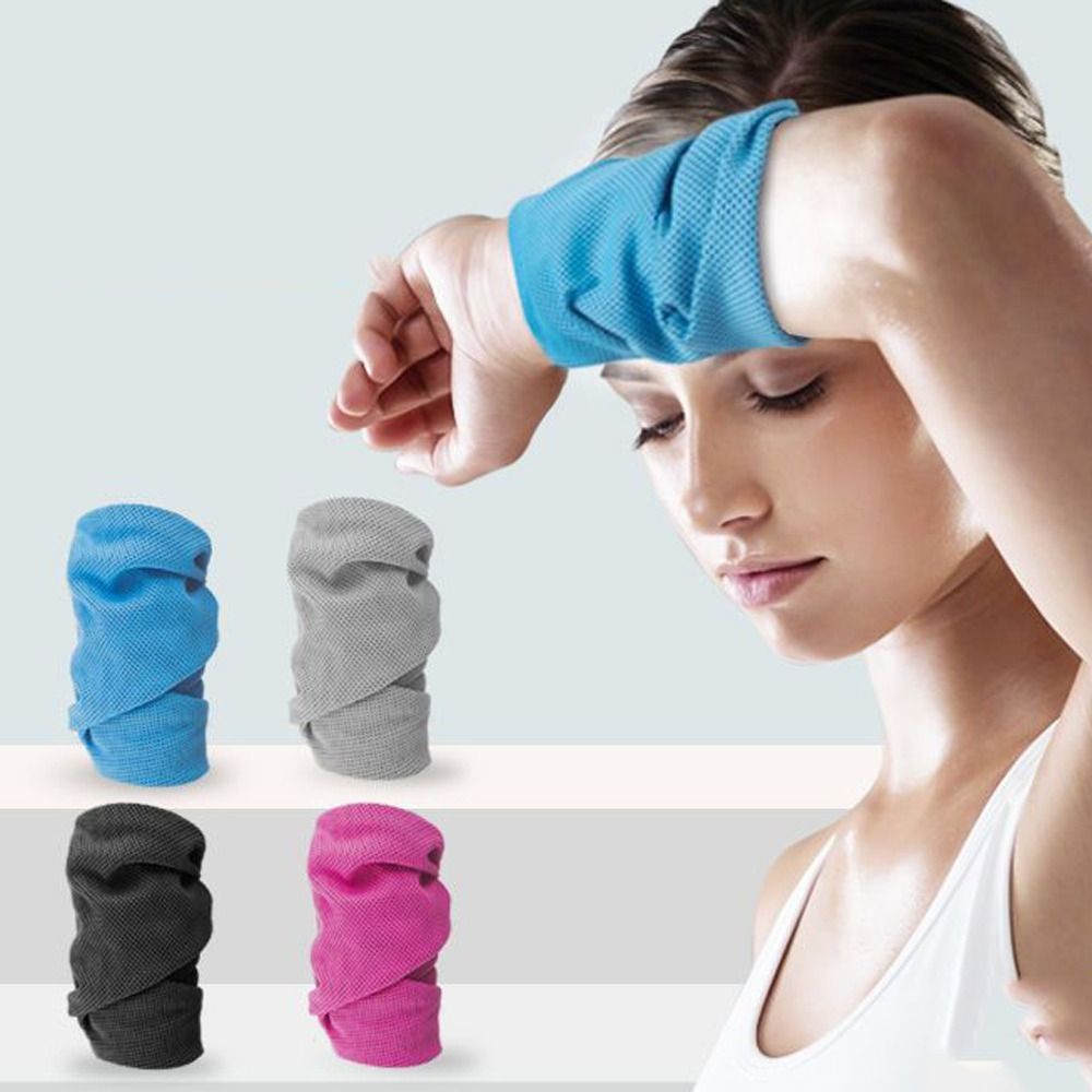 Sweat Band Wrist - Rękawica sportowa z włókna poliestrowego, pochłaniająca