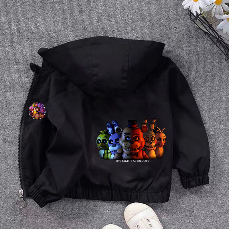 Kurtka z kapturem Fnafs dla ch – Running Gear Kids recenzja i cena