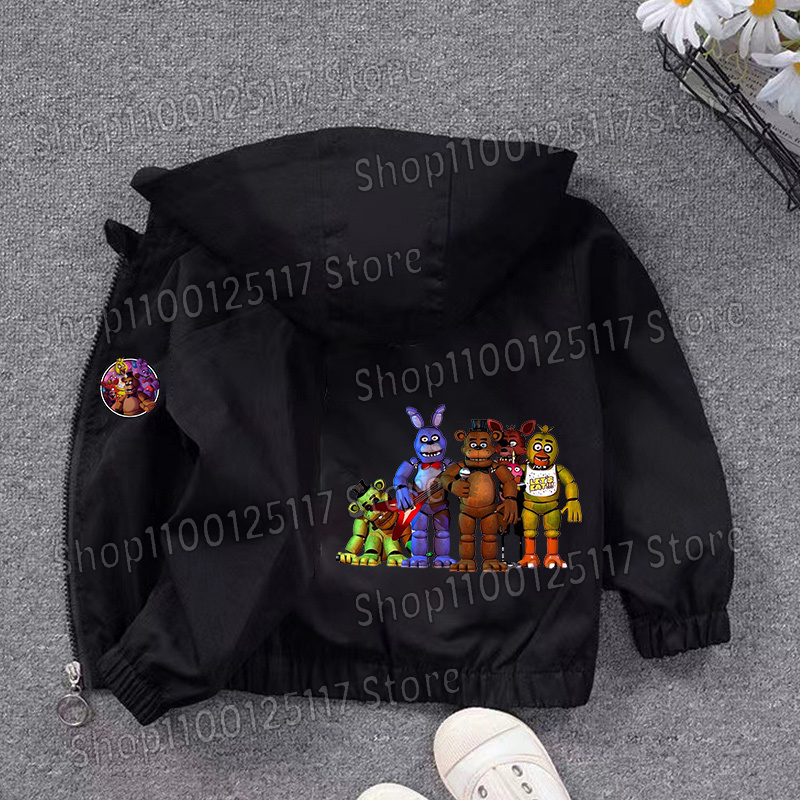 Kurtka z kapturem Fnafs dla ch – Running Gear Kids recenzja i cena